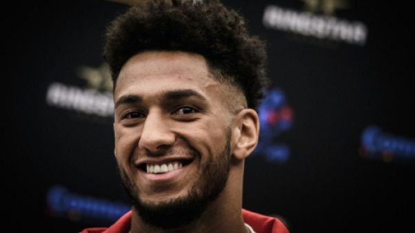 Le Français Tony Yoka à Paris le 22 juin 2018 Le Français Tony Yoka à Paris le 22 juin 2018