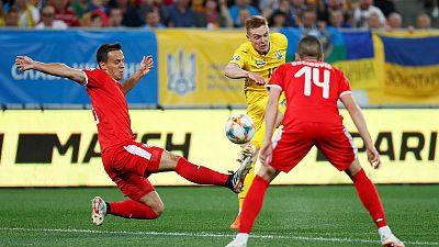 Five-star Ukraine thump Serbia to stay top of Group B Five-star Ukraine thump Serbia to stay top of Group B