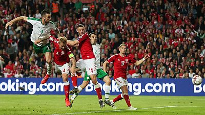 Late Duffy header gives Ireland 1-1 draw in Denmark Late Duffy header gives Ireland 1-1 draw in Denmark