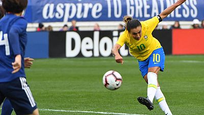 Football - Brazil's Marta will not start Jamaica game: coach Football - Brazil's Marta will not start Jamaica game: coach