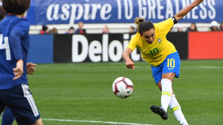 Football - Brazil's Marta will not start Jamaica game: coach