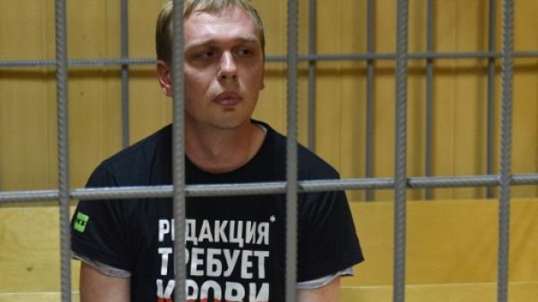 Un journaliste russe accusé de trafic de drogue assigné à résidence Un journaliste russe accusé de trafic de drogue assigné à résidence