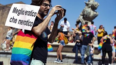 Roma Pride, Bella Ciao e slogan antilega