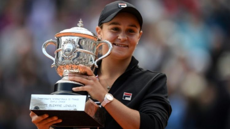 Roland-Garros: premier titre en Grand Chelem pour Barty, future N.2 mondiale