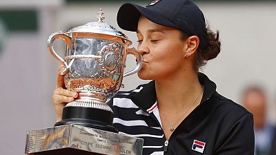 Barty party underway as Ashleigh triumphs in Paris Barty party underway as Ashleigh triumphs in Paris
