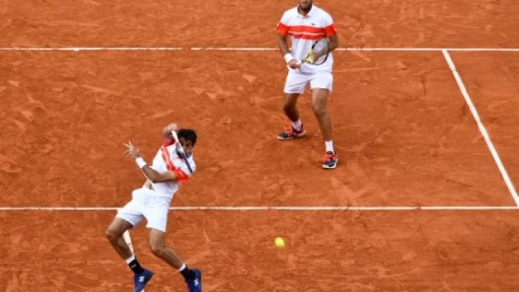Roland-Garros: la paire Chardy-Martin échoue en finale