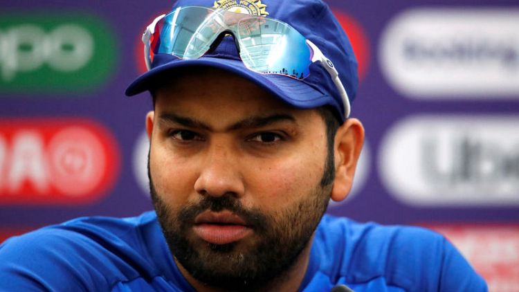 Cricket - Rohit ready to curb aggression to boost India's World Cup challenge