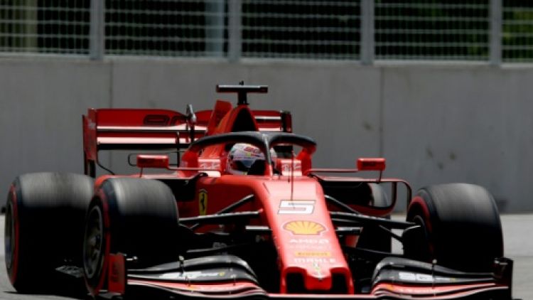 GP de F1 du Canada: 1re pole pour Vettel en 17 courses, devant Hamilton