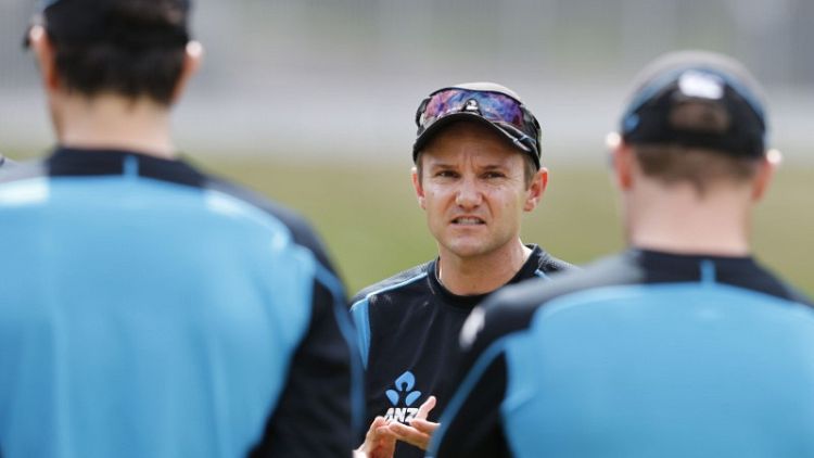 New Zealand in contention, should consider changes for India game - Hesson