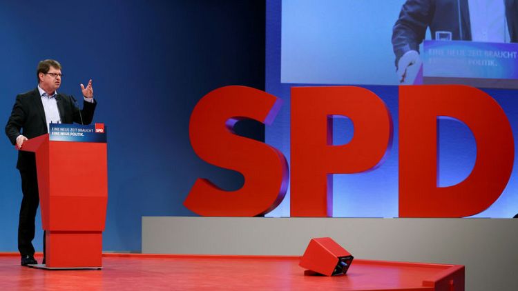 Germany's SPD looks left for alternatives to Merkel coalition