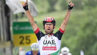 Ciclismo, Ulissi vince il gp di Lugano Ciclismo, Ulissi vince il gp di Lugano