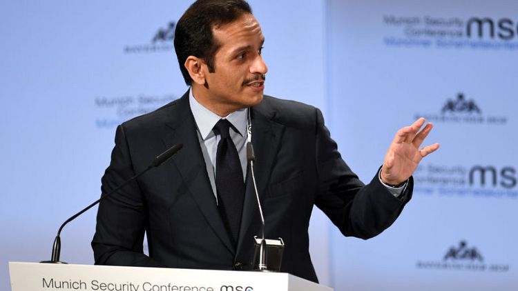 وزير خارجية قطر يدعو لإنهاء التصعيد بين أمريكا وإيران