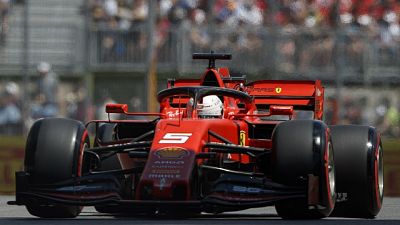 F1:Canada,Ferrari Vettel scatta in testa F1:Canada,Ferrari Vettel scatta in testa