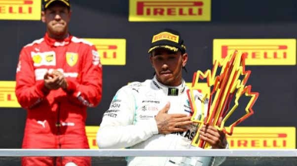 GP de F1 du Canada: Vettel privé de la victoire au profit d'Hamilton GP de F1 du Canada: Vettel privé de la victoire au profit d'Hamilton