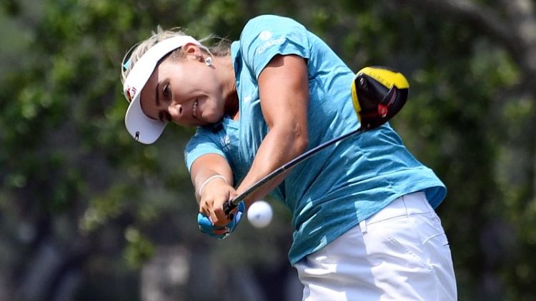 Golf: Thompson wins ShopRite LPGA Classic as Lee hits wall
