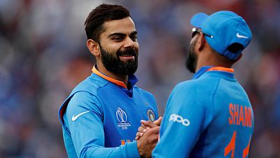 India's Kohli mutes premature semis talks despite strong start India's Kohli mutes premature semis talks despite strong start