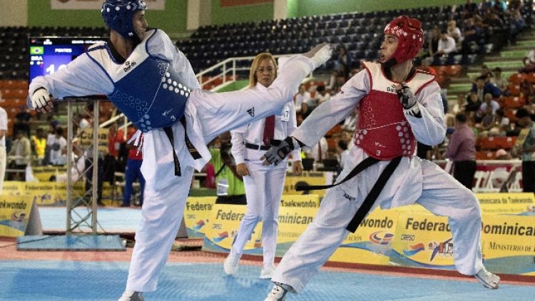 Taekwondo, un calzino tech a Napoli 2019