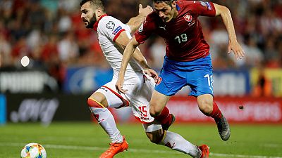 Czechs beat Montenegro 3-0 for second straight win Czechs beat Montenegro 3-0 for second straight win