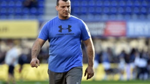 L'entraîneur des avants de l'ASM Clermont Bernard Goutta avant la réception du Castres Olympique à Michelin, le 31 décembre 2017 L'entraîneur des avants de l'ASM Clermont Bernard Goutta avant la réception du Castres Olympique à Michelin, le 31 décembre 2017