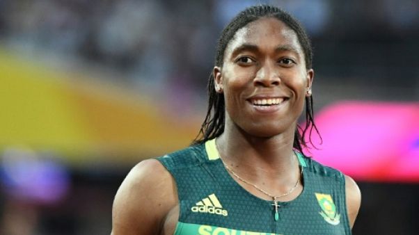 La Sud-Africaine Caster Semenya lors des championnats du monde de Londres le 13 août 2017 La Sud-Africaine Caster Semenya lors des championnats du monde de Londres le 13 août 2017