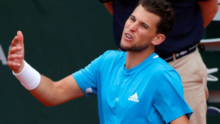 Thiem seeks to end Serena row with mixed doubles offer