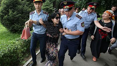 Kazakh president calls for dialogue, more protests planned Kazakh president calls for dialogue, more protests planned