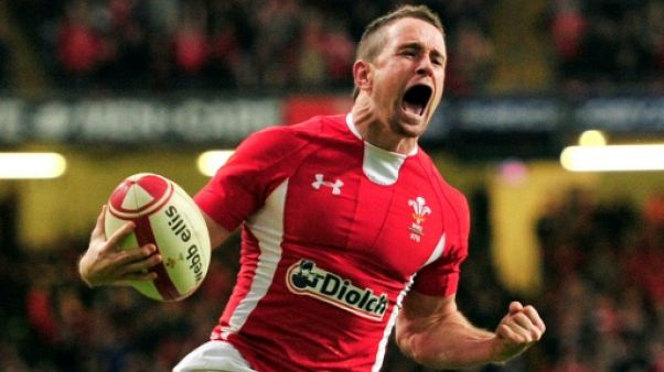 La légende du rugby gallois Shane Williams lors d'un match contre l'Australie, à Cardiff, le 3 décembre 2011 La légende du rugby gallois Shane Williams lors d'un match contre l'Australie, à Cardiff, le 3 décembre 2011