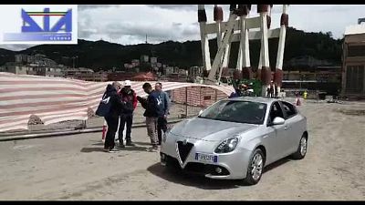 Ponte Genova: ispezione Dia ai cantieri Ponte Genova: ispezione Dia ai cantieri