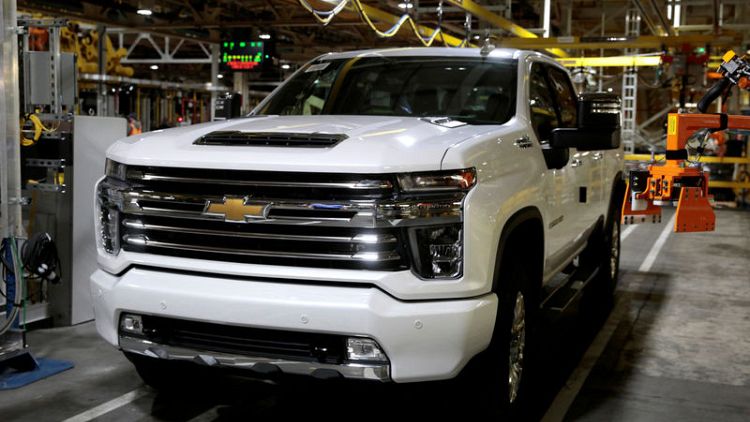 GM to invest $150 million to boost production of heavy-duty pickup trucks