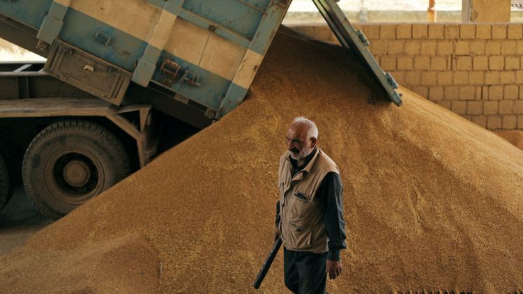 الأكراد السوريون يمنعون شحنات القمح من الدخول إلى مناطق سيطرة الحكومة