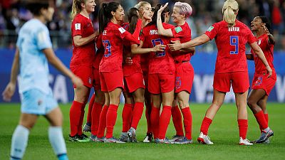 'An explosion of joy' - U.S. defend World Cup celebrations 'An explosion of joy' - U.S. defend World Cup celebrations