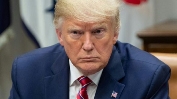Le président américain Donald Trump, le 12 juin 2019 à Washington Le président américain Donald Trump, le 12 juin 2019 à Washington
