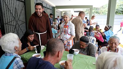 Instagram priest takes to Venezuela's streets 'with the people' Instagram priest takes to Venezuela's streets 'with the people'