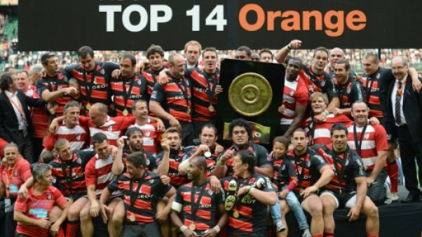 Le dernier titre de champion de Toulouse conquis le 9 juin 2012: le Bouclier de Brennus soulevé après la victoire sur Toulon au Stade de France Le dernier titre de champion de Toulouse conquis le 9 juin 2012: le Bouclier de Brennus soulevé après la victoire sur Toulon au Stade de France