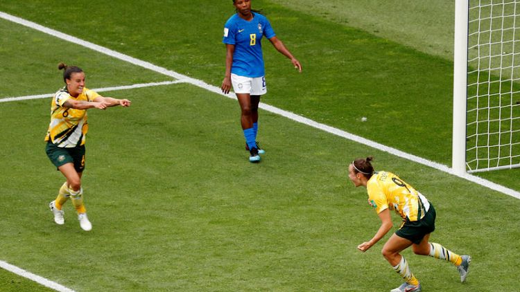 Brazil's Marta becomes first player to score at five World Cups
