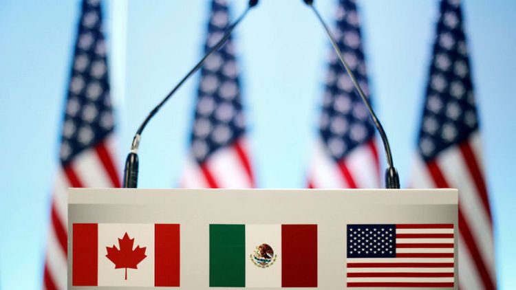 Trump says Canada, Mexico behind trade deal, up to U.S. to get it passed