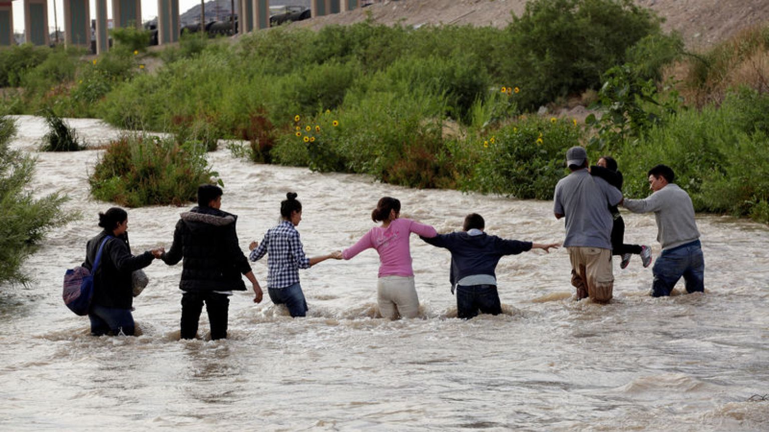 Migrants rush to enter Mexico ahead of security crackdown demanded by Trump