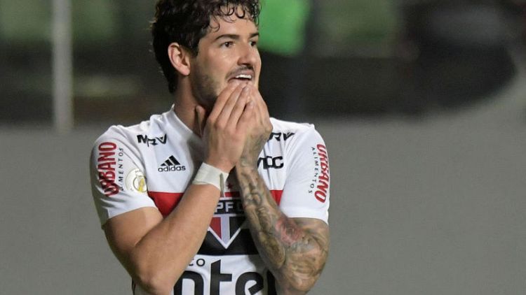 Pato goal earns Sao Paulo draw at Atletico Mineiro