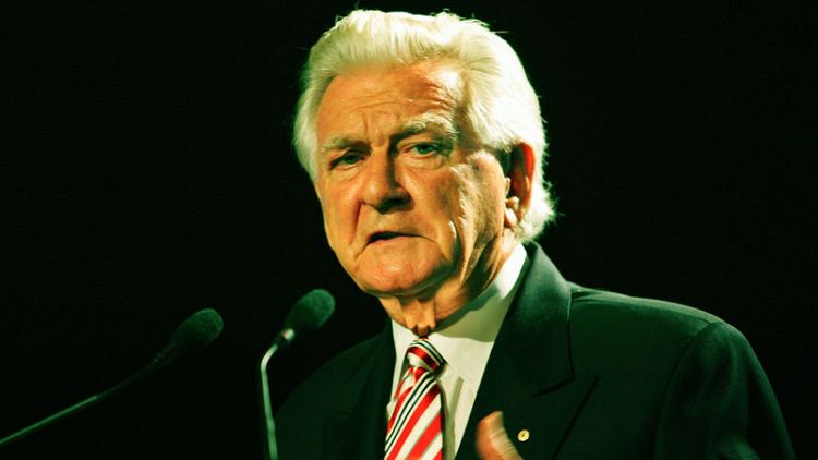 Thousands honour former Australian prime minister Bob Hawke at state memorial