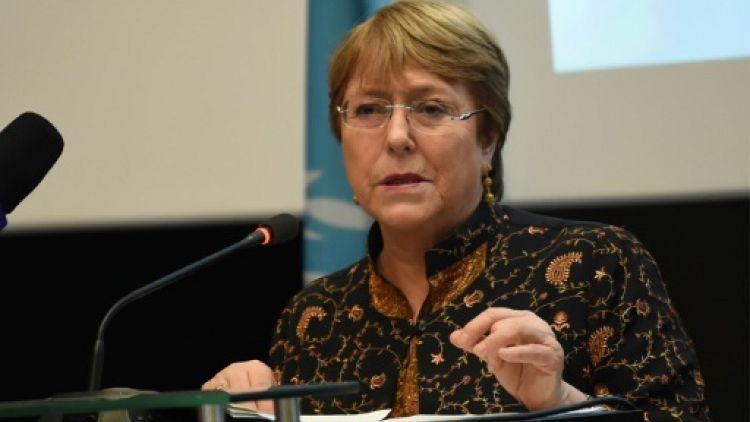 la Haut-Commissaire de l'ONU pour les droits humains Michelle Bachelet, le 13 juin 2019 à Tunis