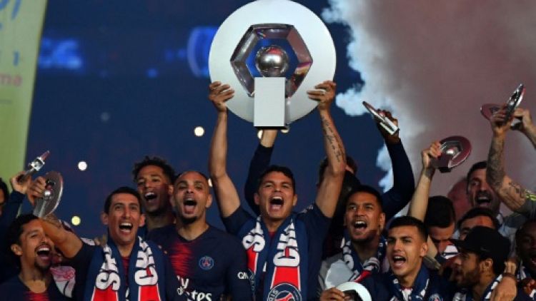 Le PSG, champion de France, le 18 mai 2019 au Parc des Princes, va remettre en jeu son titre le weekend du 10-11 août contre Nîmes