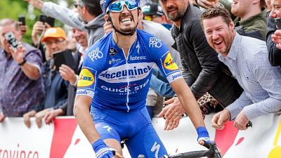 Ciclismo: Delfinato,tappa ad Alaphilippe Ciclismo: Delfinato,tappa ad Alaphilippe