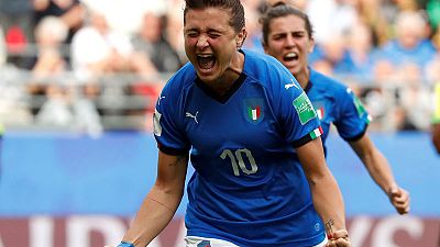Girelli treble helps Italy thrash Jamaica to reach last 16 Girelli treble helps Italy thrash Jamaica to reach last 16