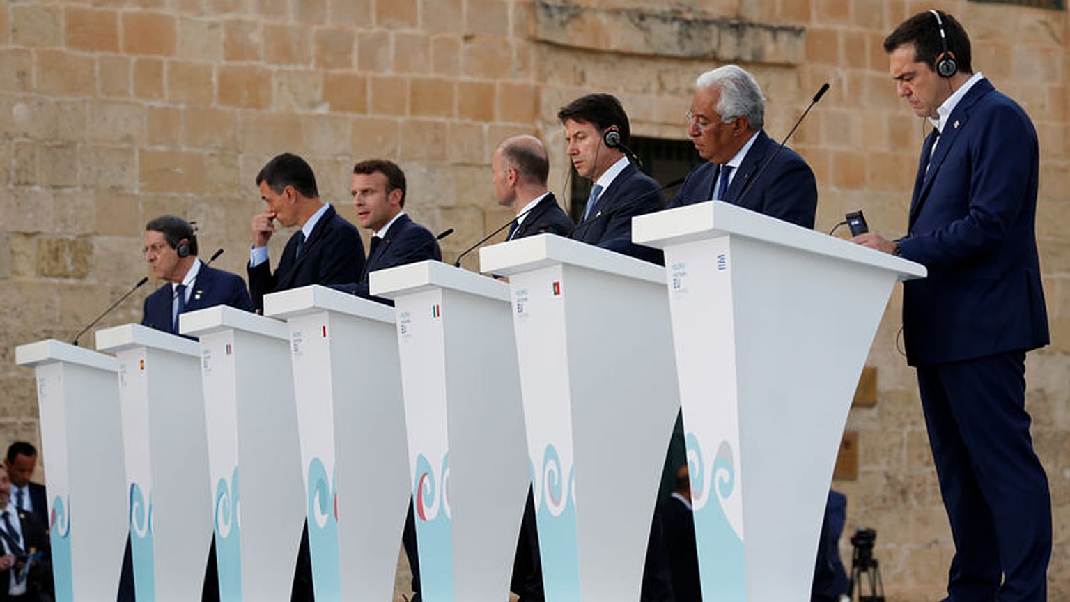 Southern EU leaders back Cyprus in gas dispute with Turkey