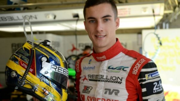 Thomas Laurent, pilote d'une Rebellion R13 Gibson LM P1, lors des essais libres au Mans, le 13 juin 2019 Thomas Laurent, pilote d'une Rebellion R13 Gibson LM P1, lors des essais libres au Mans, le 13 juin 2019