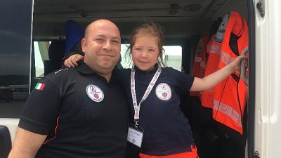P.Civile,la baby volontaria d'Italia P.Civile,la baby volontaria d'Italia