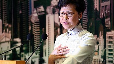 Brusque to bruised - Hong Kong's Lam caves to pressure on extradition bill Brusque to bruised - Hong Kong's Lam caves to pressure on extradition bill