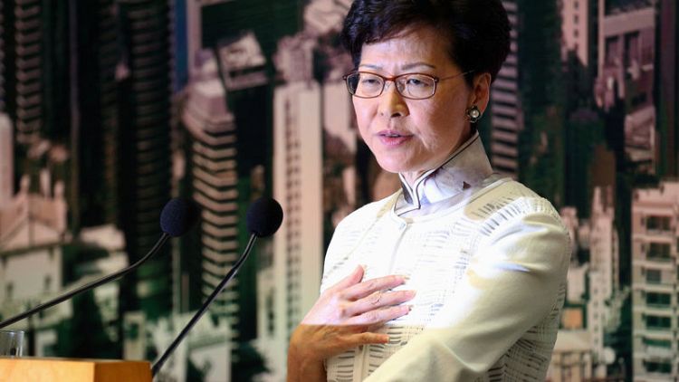 Brusque to bruised - Hong Kong's Lam caves to pressure on extradition bill
