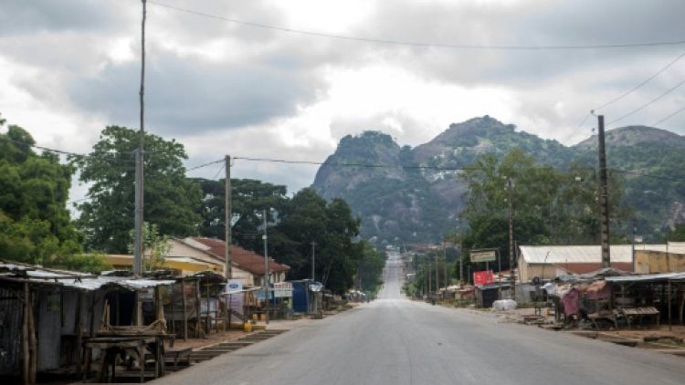 Les rues sont désertes à Savè, au Bénin, le 15 juin 2019 à la suite de troubles
