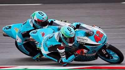 Gp Catalogna: Ramirez vince in Moto3 Gp Catalogna: Ramirez vince in Moto3